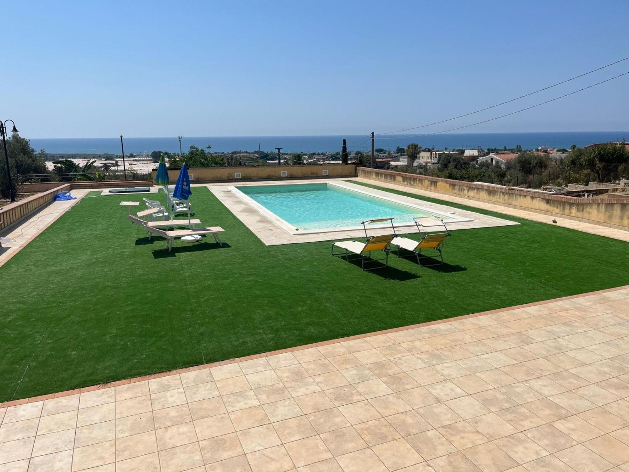 Villa Dolce Vita - Panorama A Marina Di Ragusa Con Parcheggio Privato Bagian luar foto